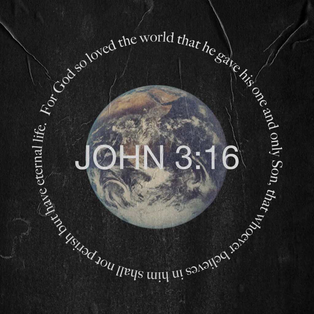 Bible Verse John 3.16